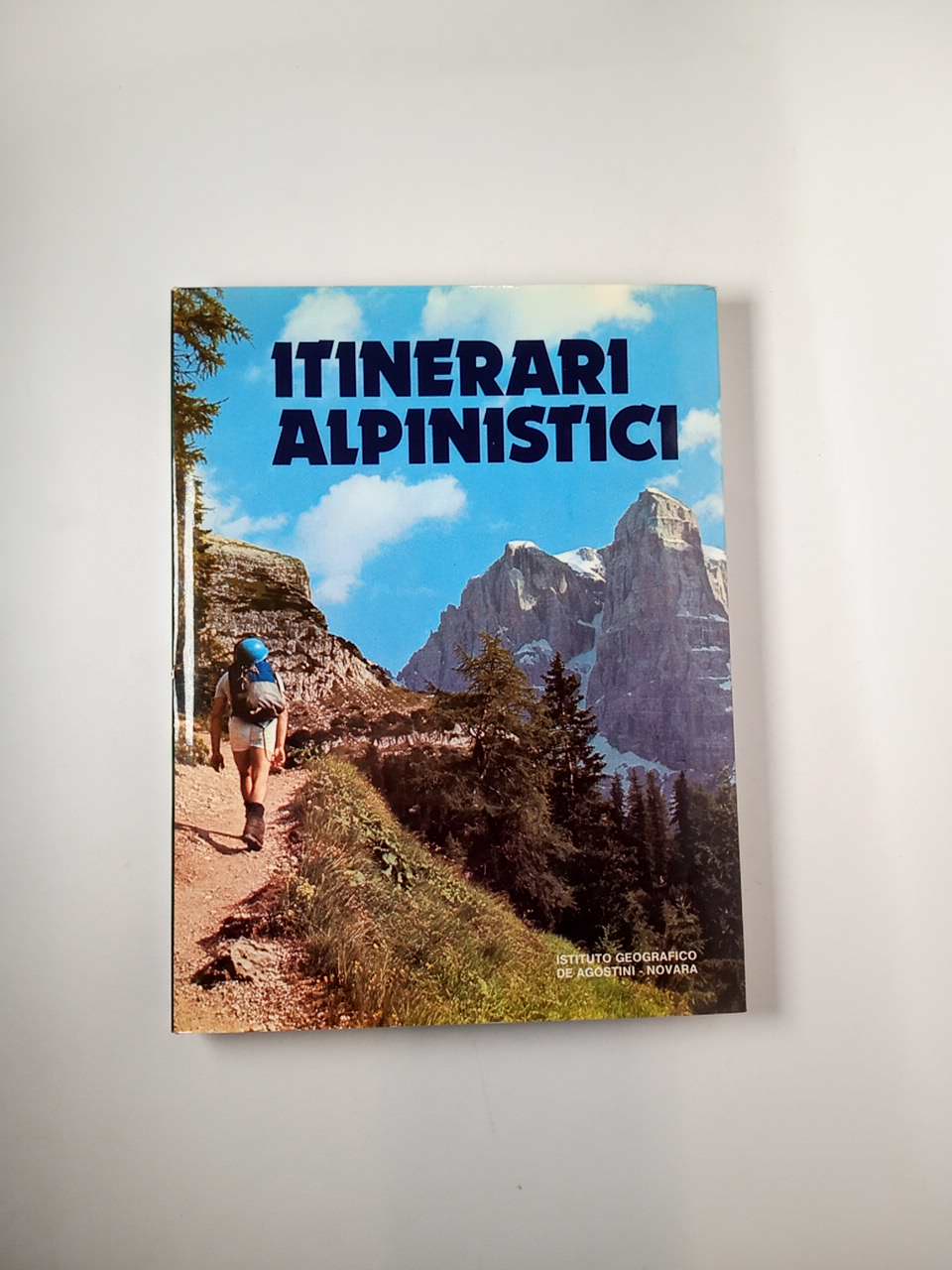 Itinerari Alpinistici De Agostini 1977 Semi D Inchiostro